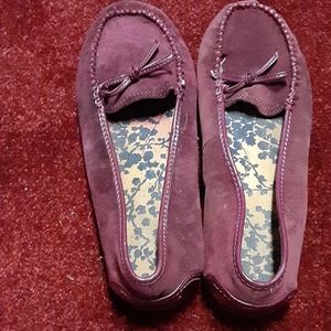 Land's End Purple Flats (size 11M)